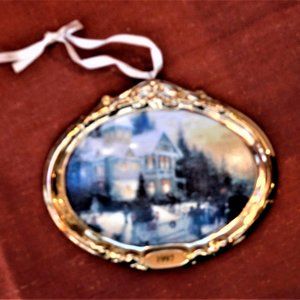THOMAS KINKADE, VICTORIAN CHRISTMAS 1997 FIRST IN SERIES HALLMARK KEEPSAKE